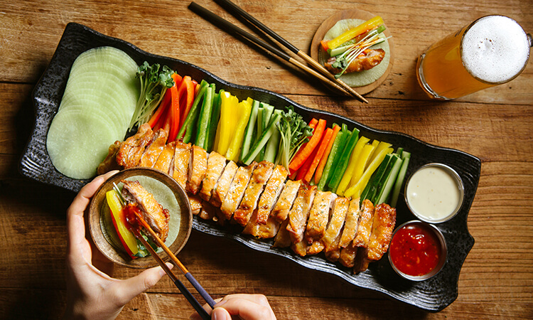 후레쉬쌈닭 메뉴 이미지